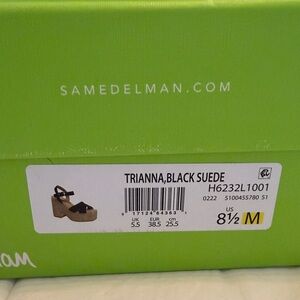 Sam Edelman Trianna Black Platform Sandal